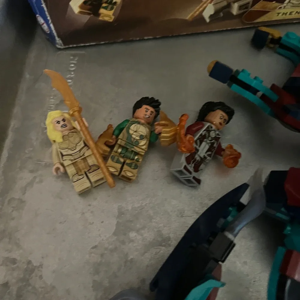 Lego Marvel Eternals Set 76154 Deviant Ambush Box Manual Thena Makkari Gilgamesh